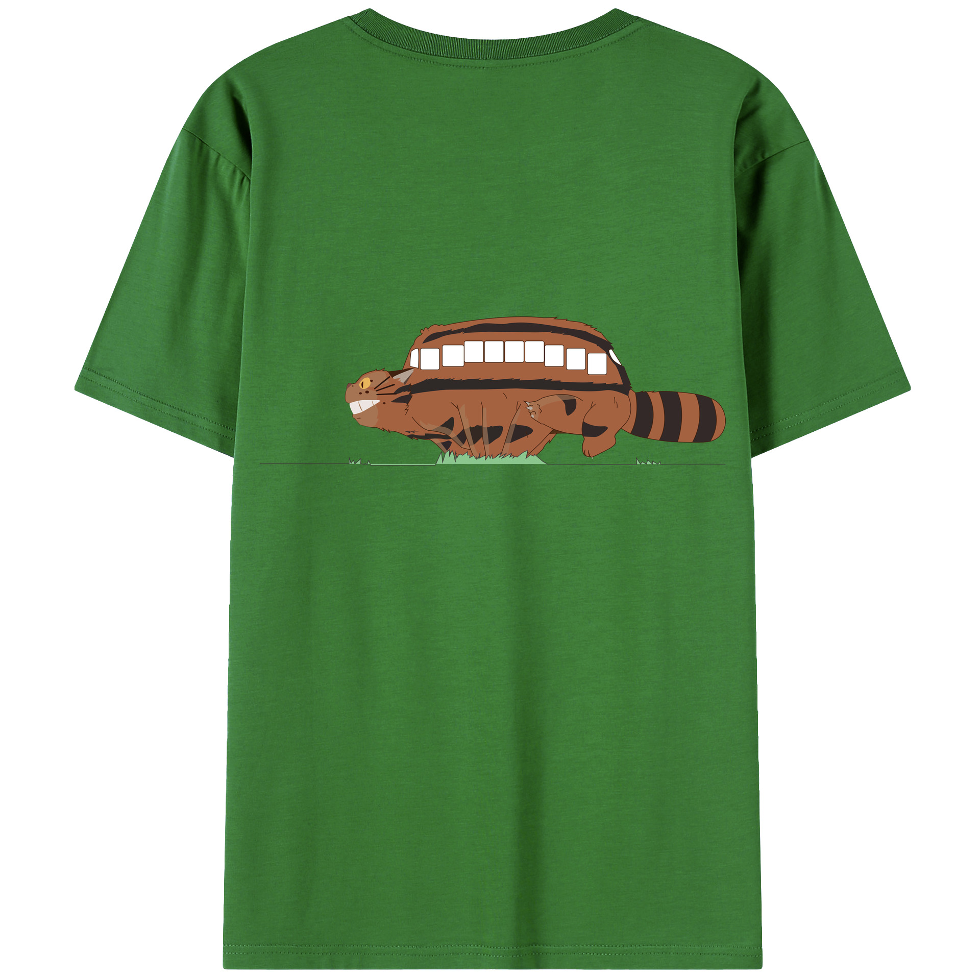 （画像用） となりのトトロ 草壁メイ 草壁サツキ My Neighbor Totoro Satsuki Kusakabe Mei Kusakabe レディース半袖Tシャツ(バックプリント)